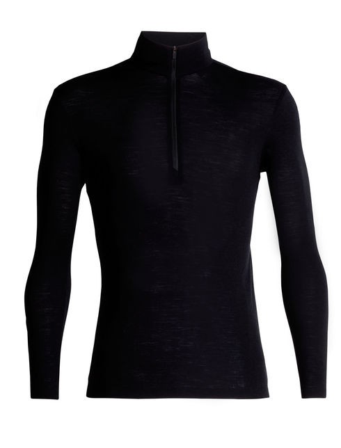 M's 175 Everyday Long Sleeve Half Zip, Black, M