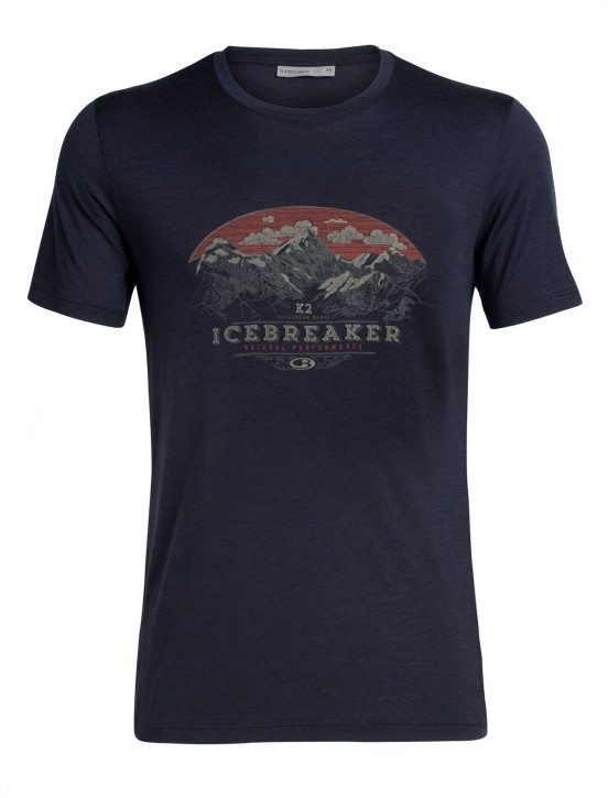 Tech Lite Short Sleeve Crewe K2 Crest S / Midnight Navy