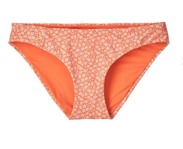 Ws Sunamee Bikini Bottoms Bell Flower / Tigerlily Orange / L