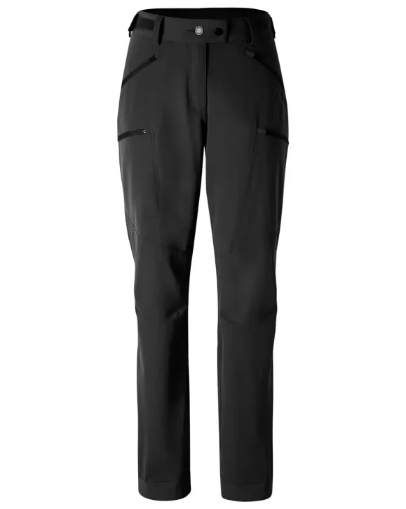 Ws Abisko Light Stretch Trousers 36 / Black