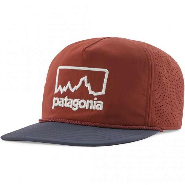 Snowfarer Cap Outline Logo: Fox Red