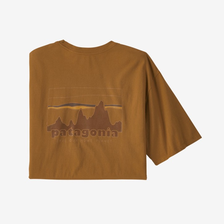 M's '73 Skyline Organic T-Shirt S / Nest Brown