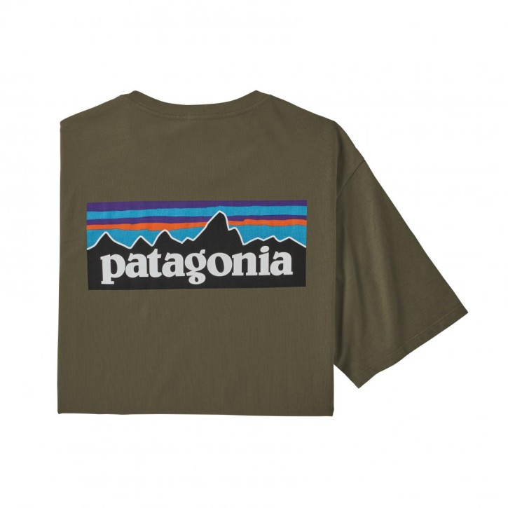 M's P-6 Logo Organic T-Shirt