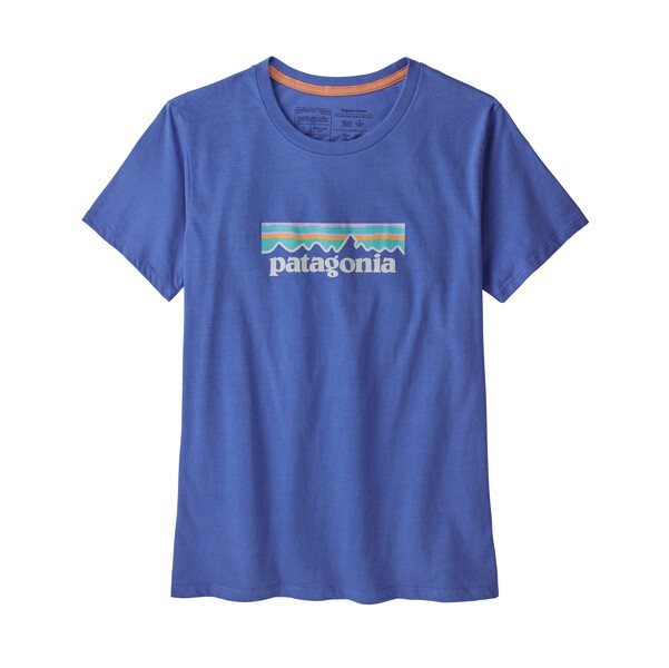 W's Pastel P-6 Logo Organic Crew T-Shirt XS / Float Blue
