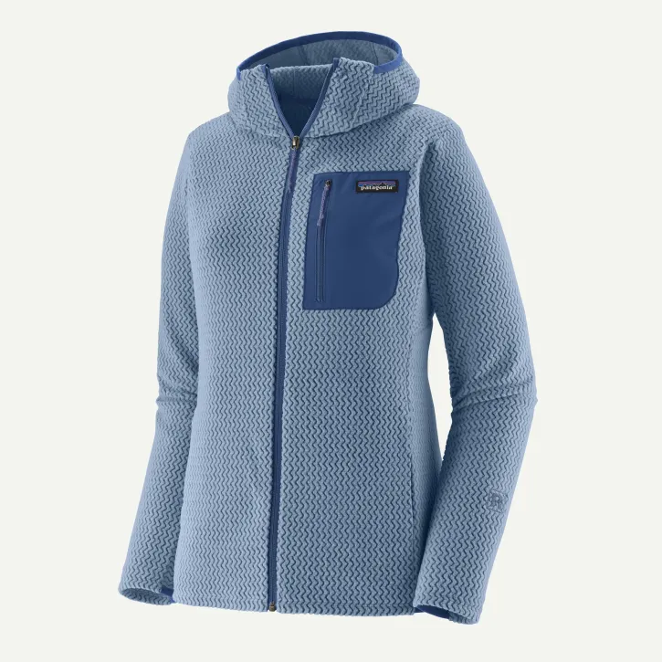 W's R1 Air Full-Zip Hoody M / Barnacle Blue