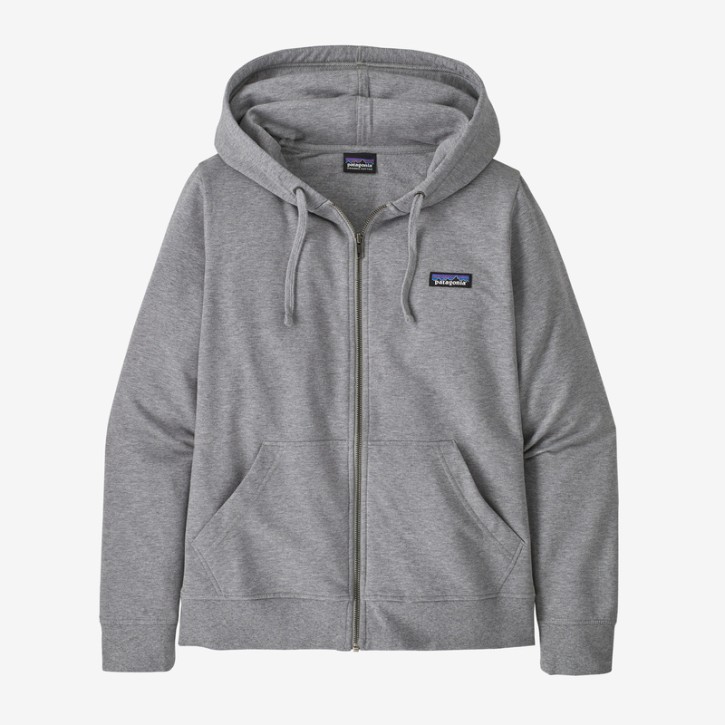 W's Ahnya Full-Zip Fleece Hoody M / Salt Grey Heather