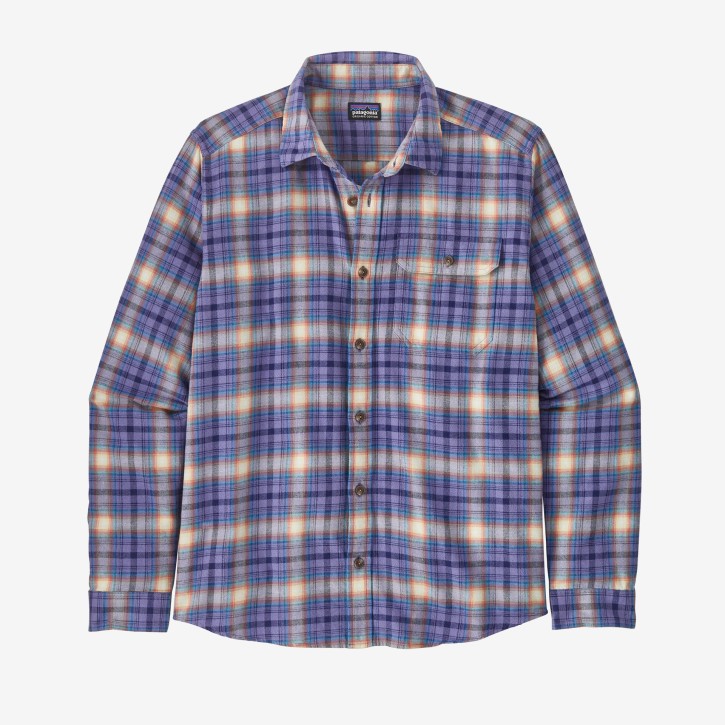 Men's Long-Sleeved Cotton in Conversion Fjord Flannel Shirt