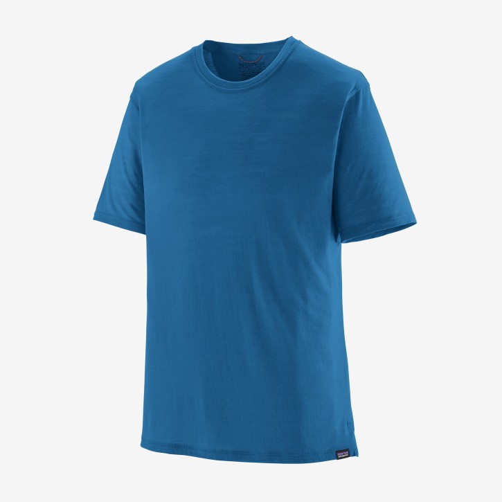 M's Cap Cool Merino Shirt M / Endless Blue