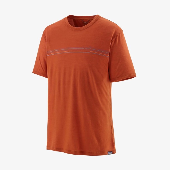 M's Cap Cool Merino Blend Graphic Shirt