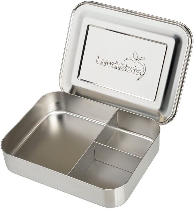Lunchbots Stainless Steel Jausendose three section