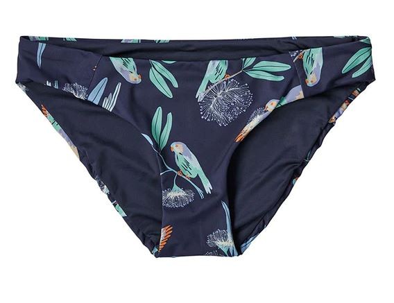Ws Sunamee Bikini Bottoms Parrots Small / Neo Navy / M