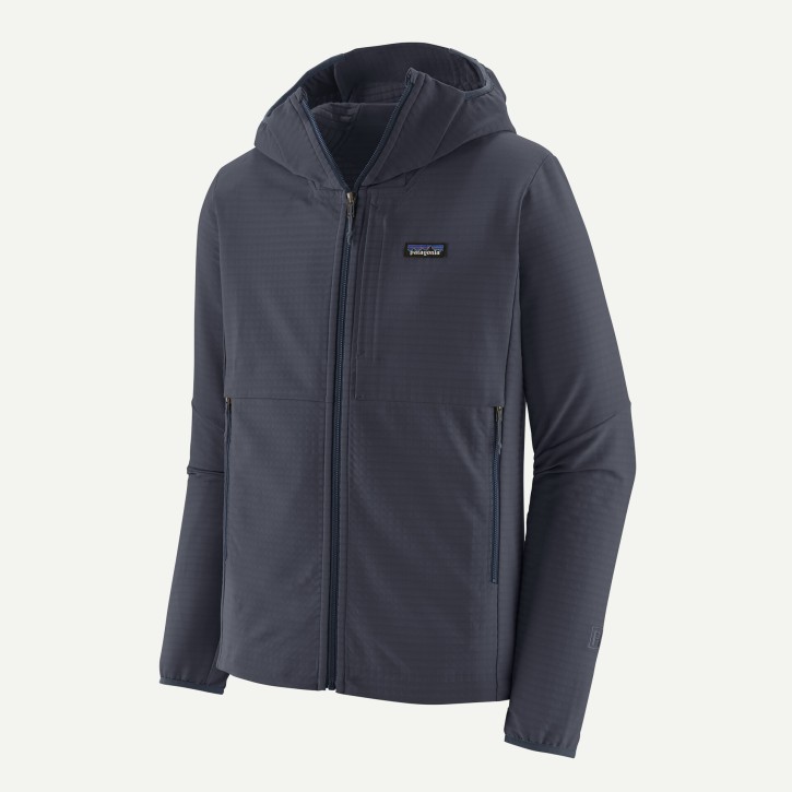 M's R1 TechFace Hoody S / Smolder Blue