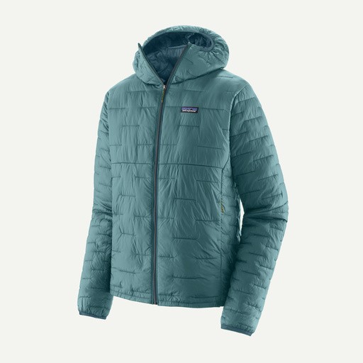 M's Micro Puff Hoody S / Wetland Blue