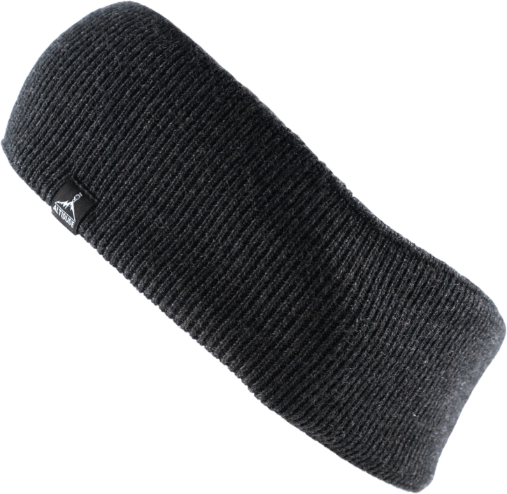 Merino Headband, Dark Grey