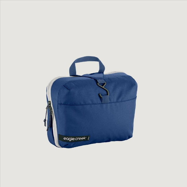 Reveal Hanging Toiletry Kit Aizome Blue Grey