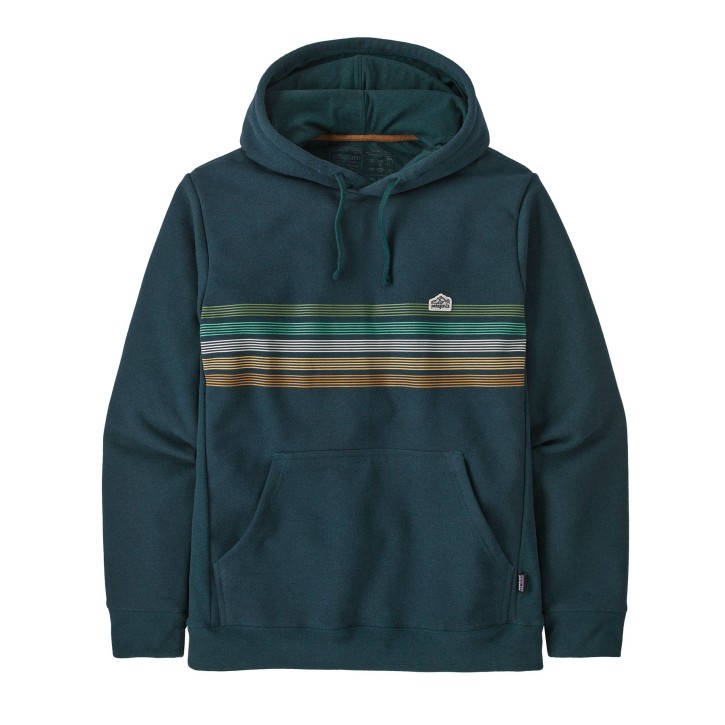 M's Line Logo Ridge Stripe Uprisal Hoody