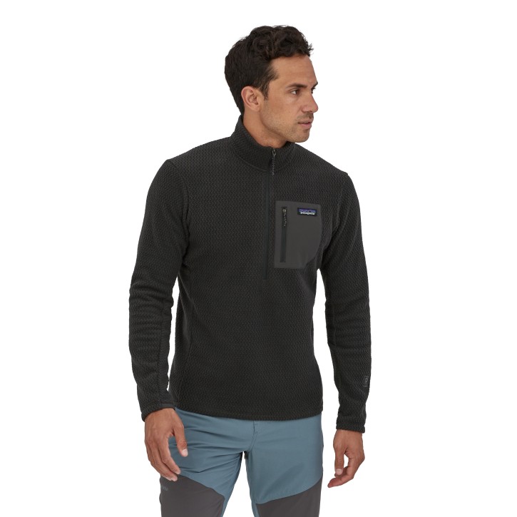 M's R1 Air Zip-Neck S / Black