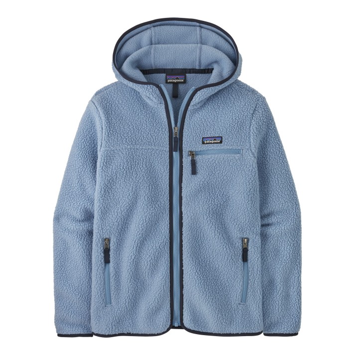 W's Retro Pile Hoody M / Barnacle Blue