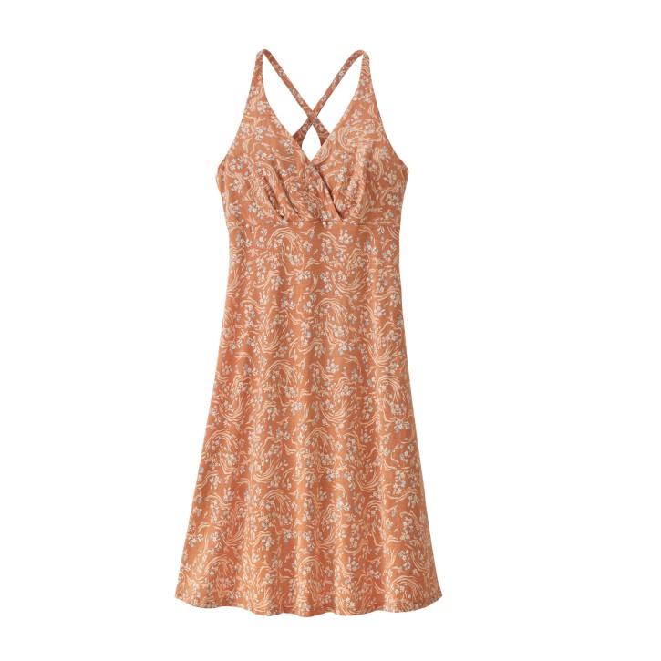 W's Amber Dawn Dress M / Hillside Trails: Toasted Peach