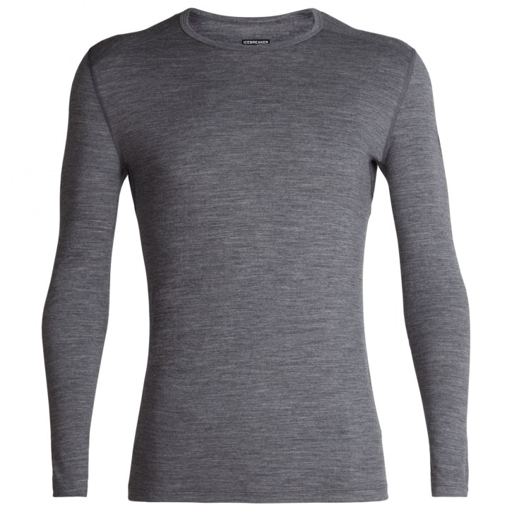 M's Merino 200 Oasis Long Sleeve Crewe S / Gritstone Heather