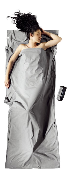 TravelSheet InsectShield Baumwolle safari grey