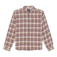 Men's Long-Sleeved Cotton in Conversion Fjord Flannel Shirt