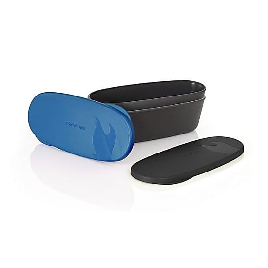 SnapBox Oval / Blue Black