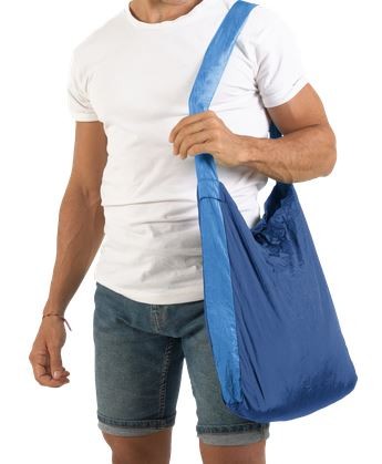 Eco Bag Medium Royal Blue - Light Blue