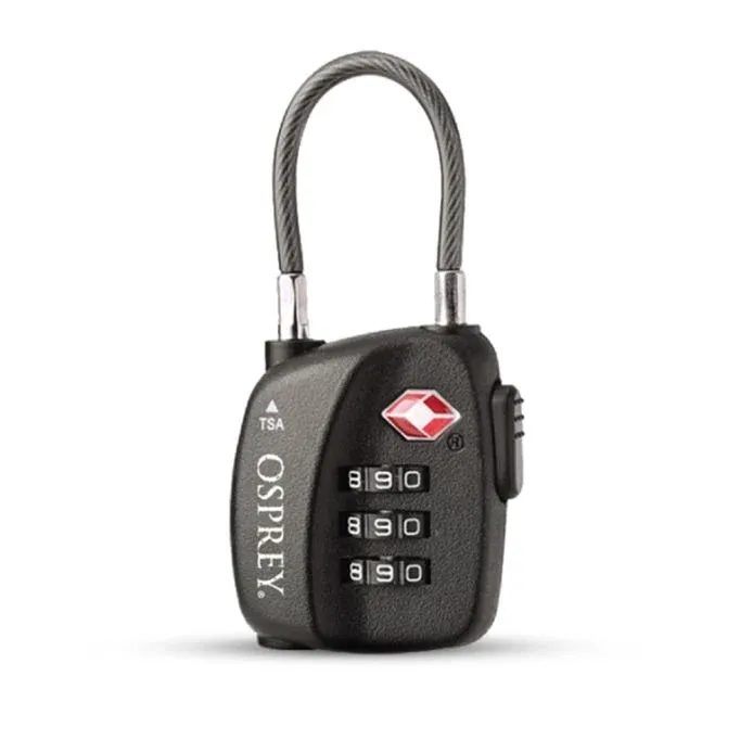 TSA 3 Dial Cable Lock