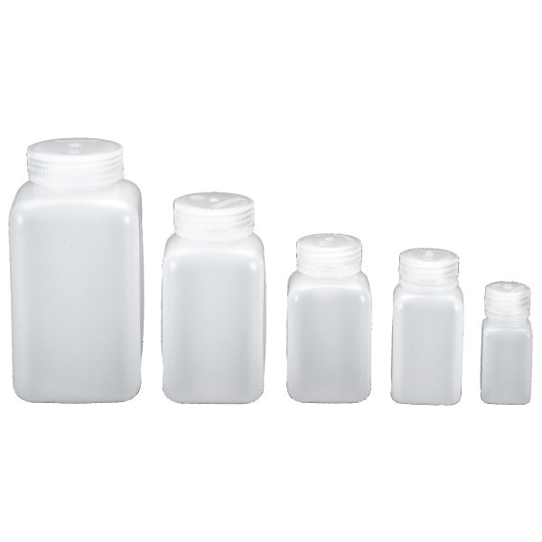 Weithalsflasche Quader, 175 ml