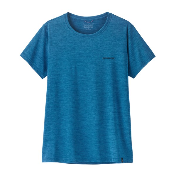 W´s Cap Cool Daily Graphic Shirt- Boardshort Logo Aquatic Blue Light Aquatic Blue X-Dye / S