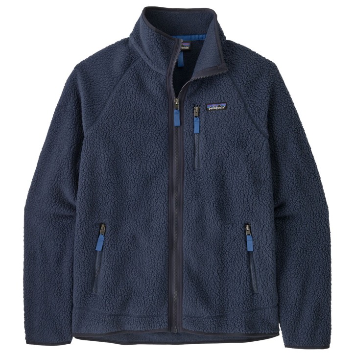 M's Retro Pile Jacket S / New Navy / Sunken Blue