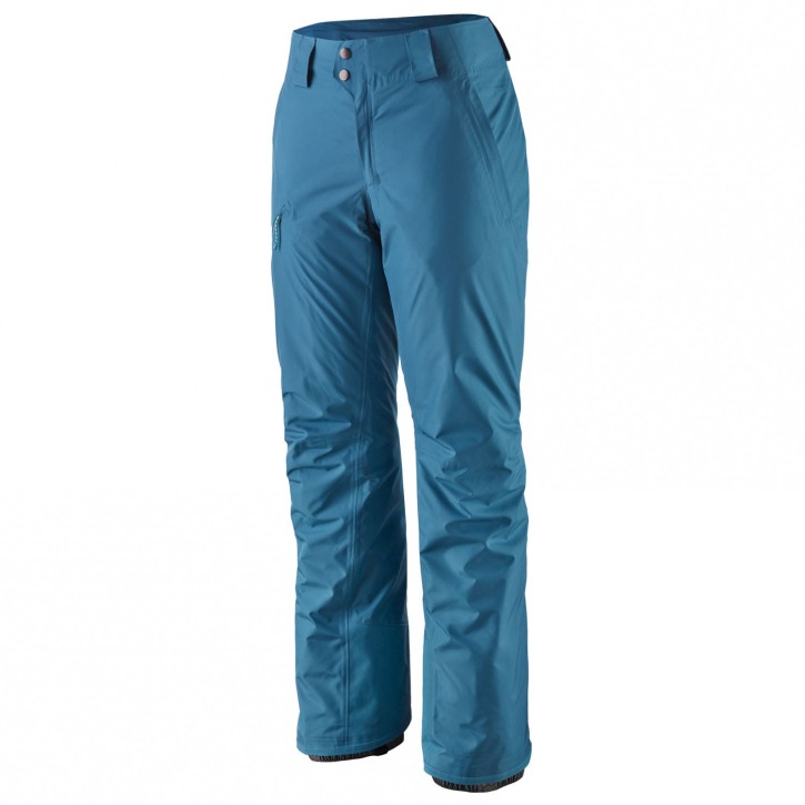 W´s Insulated Powder Town Pants - Reg Wavy Blue / M