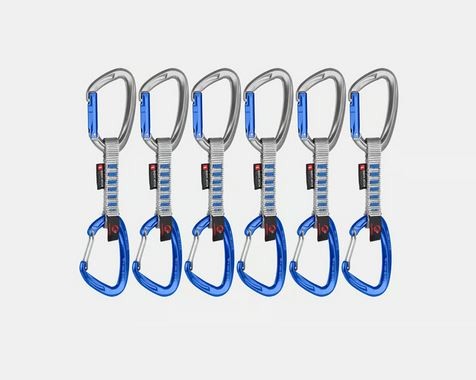 Crag Keylock Wire 10 cm Indicator 6-Pack Quickdraws