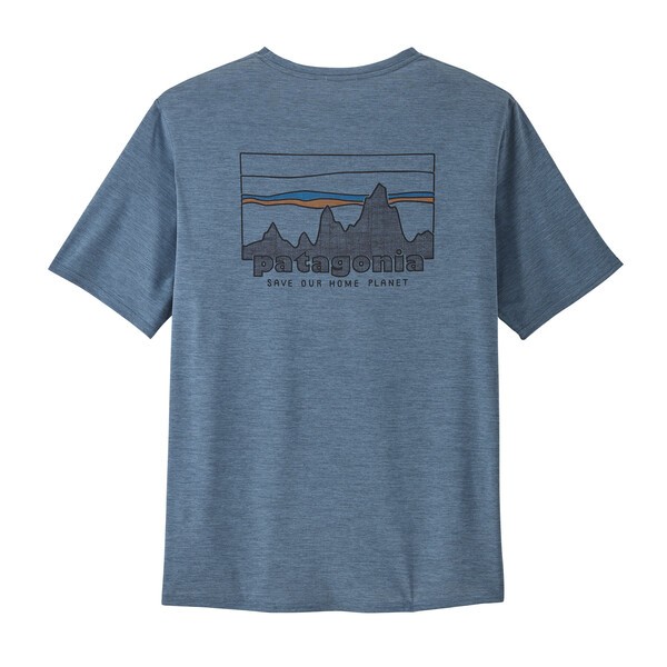 M´s Cap Cool Daily Graphic Shirt  ´73 Skyline: Utility Blue X-Dye
