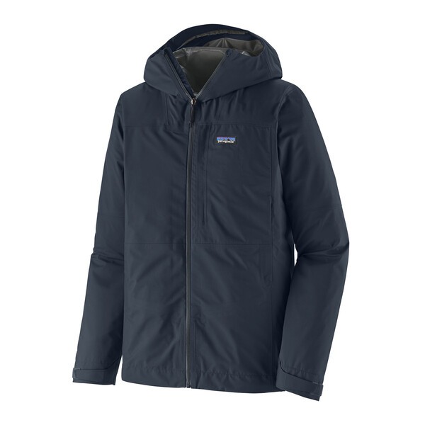 M´s Boulder Fork Rain Jacket Smolder Blue / L