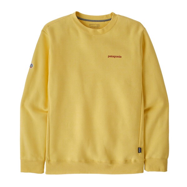Fitz Roy Icon Uprisal Crew Sweatshirt Milled Yellow / M