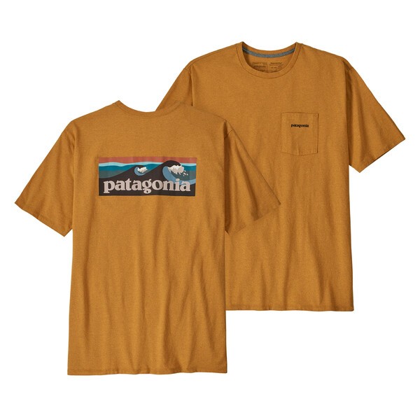 M´s Boardshort Logo Pocket Responsibili-Tee Dried Mango / M
