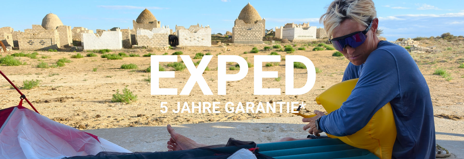 EXPED – auf die meisten Produkte gewährt der Hersteller ganze 5 Jahre Garantie!