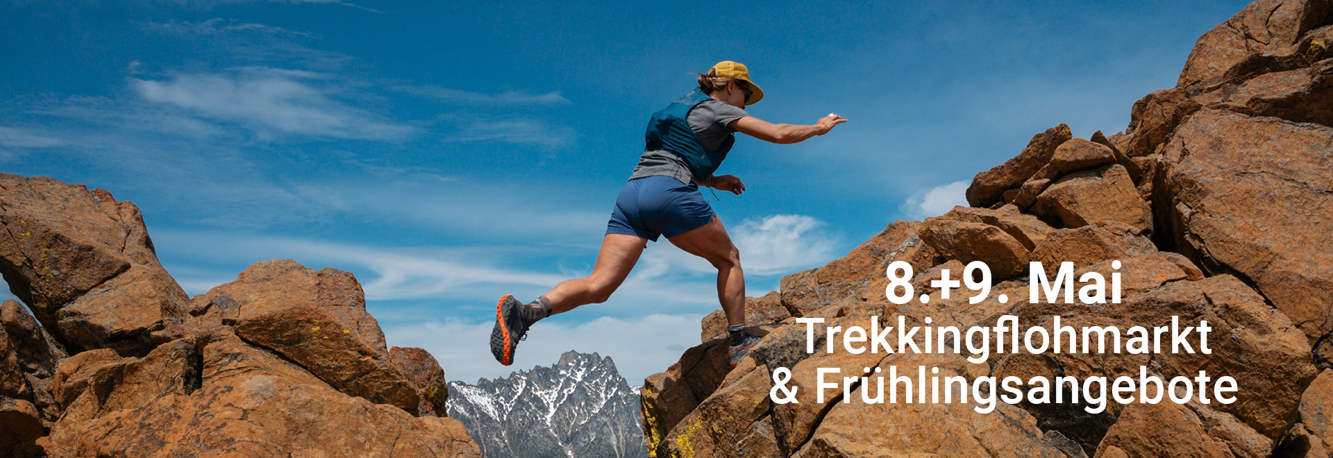 8.+9. Mai: Trekkingflohmarkt & Frühlingsangebote